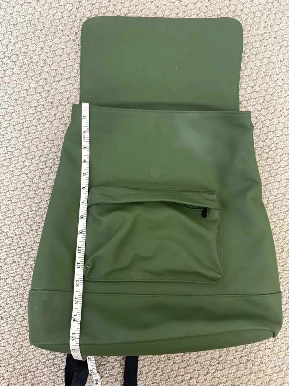Hunter Olive Green Backpack